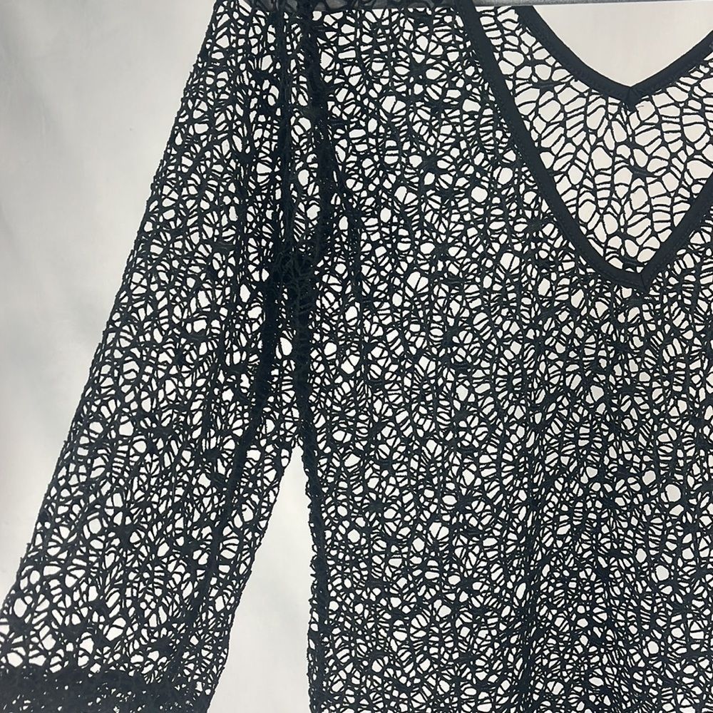 Mesh Bathing Suit Cover-up - Picture 3 of 7
